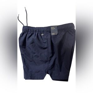 NWT DSG Women's High-Rise Woven Athletic Inkspot Blue (Navy) Shorts with pockets